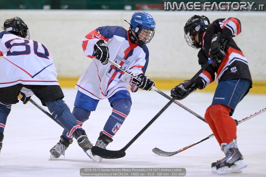 2014-10-11 Aosta-Hockey Milano Rossoblu U14 0471 Andrea Lodolo